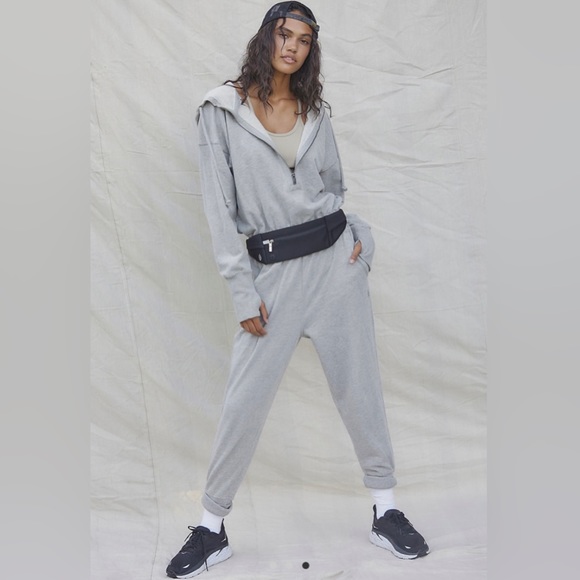 NWT Free People Training Day Jumpsuit - S fits a S or a M - Picture 3 of 12